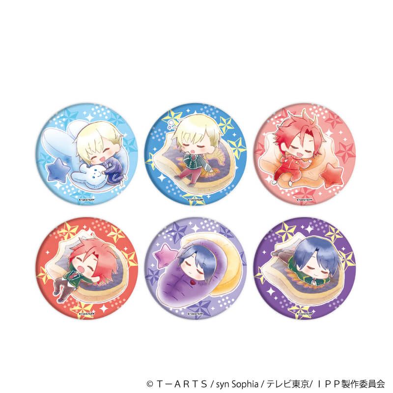 缶バッジ「アイドルタイムプリパラ」05/WITH ブラインド(6種)(すやきゃらイラスト)