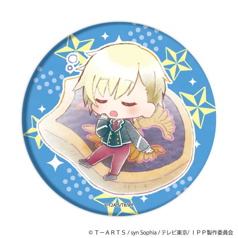 缶バッジ「アイドルタイムプリパラ」05/WITH ブラインド(6種)(すやきゃらイラスト)