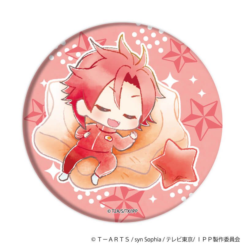 缶バッジ「アイドルタイムプリパラ」05/WITH ブラインド(6種)(すやきゃらイラスト)