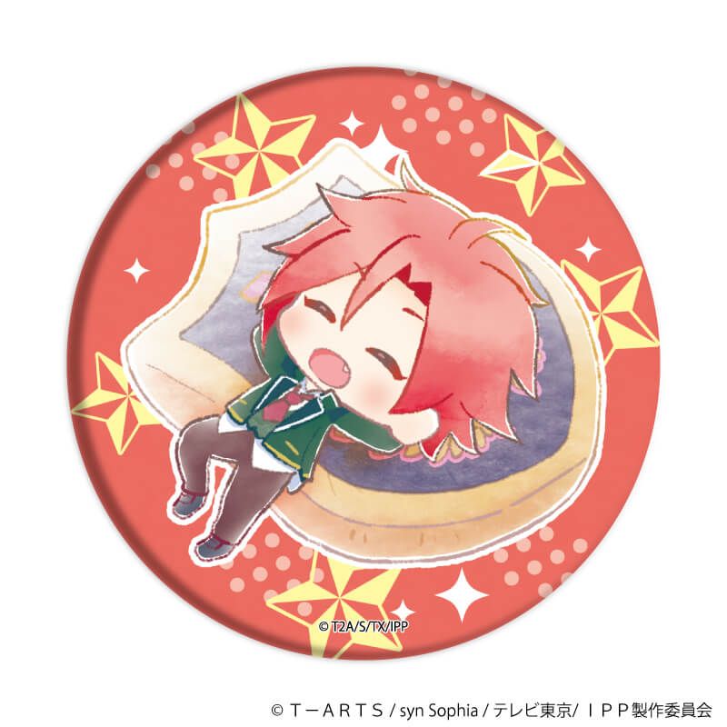 缶バッジ「アイドルタイムプリパラ」05/WITH ブラインド(6種)(すやきゃらイラスト)