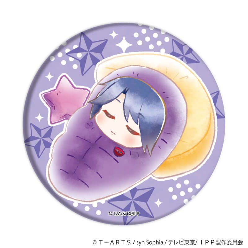 缶バッジ「アイドルタイムプリパラ」05/WITH ブラインド(6種)(すやきゃらイラスト)