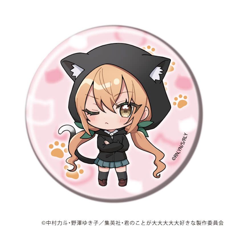 缶バッジ「君のことが大大大大大好きな100人の彼女」11/コンプリートセット(全7種)(ミニキャライラスト)