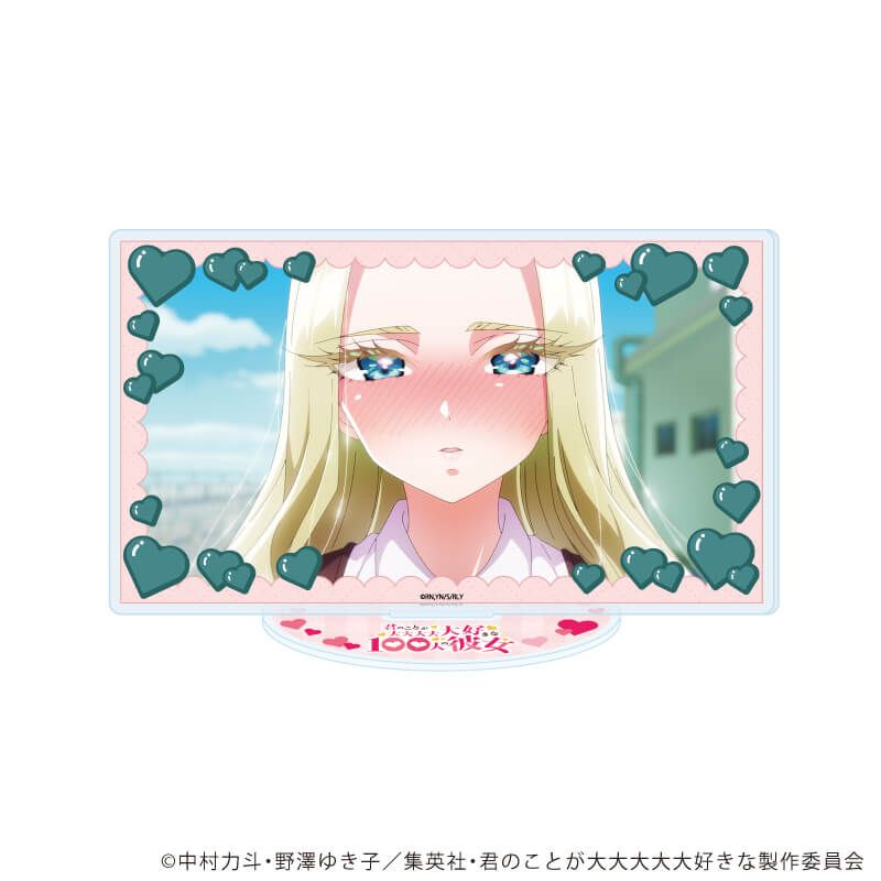 アクリルスタンド「君のことが大大大大大好きな100人の彼女」12/場面写 F(場面写イラスト)