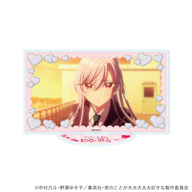 アクリルスタンド「君のことが大大大大大好きな100人の彼女」10/場面写 D(場面写イラスト)