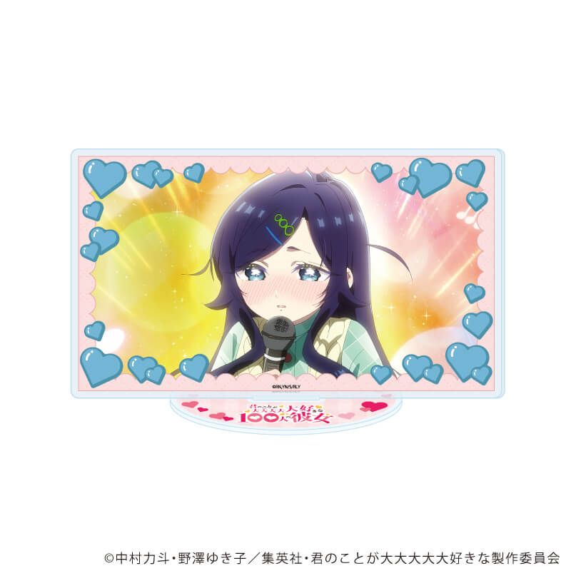 アクリルスタンド「君のことが大大大大大好きな100人の彼女」09/場面写 C(場面写イラスト)