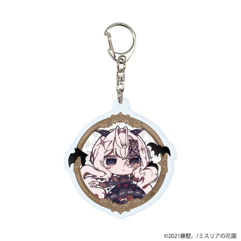 アクリルキーホルダー「ミスリアの花園」01/コンプリートセット(全7種)(描き下ろしイラスト)