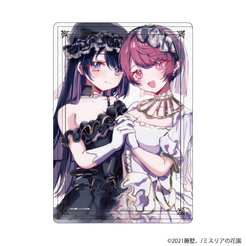 キャラクリアケース「ミスリアの花園」01/集合(公式イラスト)