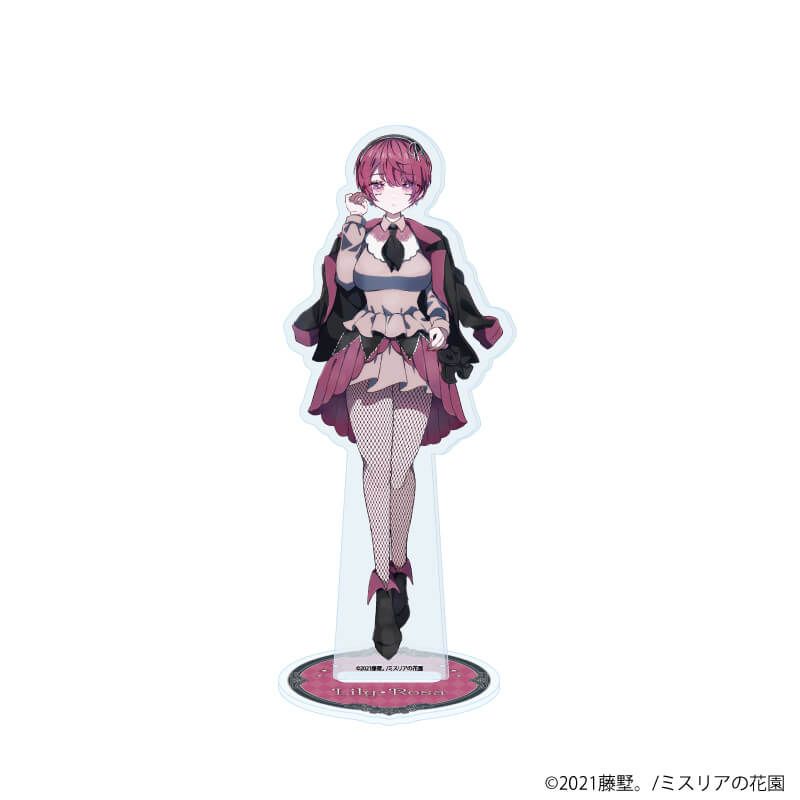 アクリルスタンド「ミスリアの花園」05/リリィ・ローザ(公式イラスト)
