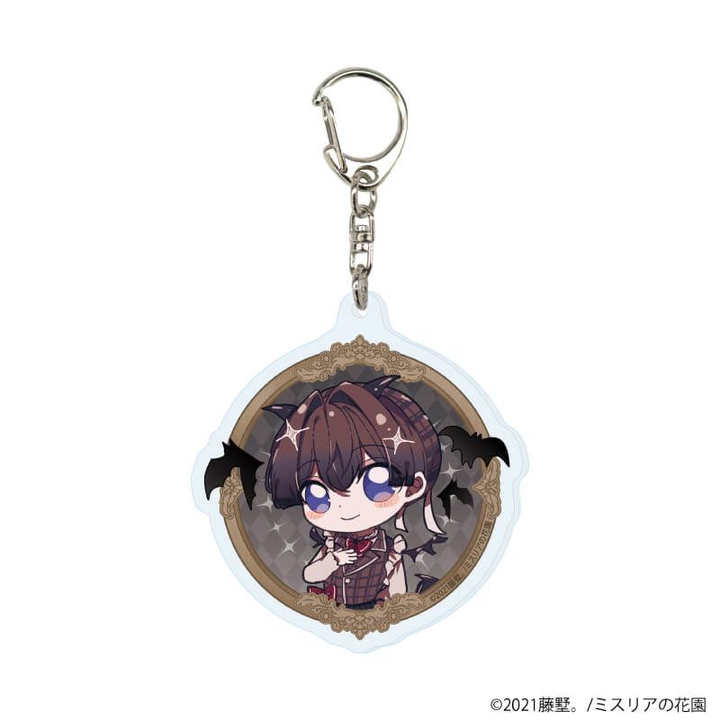 アクリルキーホルダー「ミスリアの花園」01/ブラインド(7種)(描き下ろしイラスト)