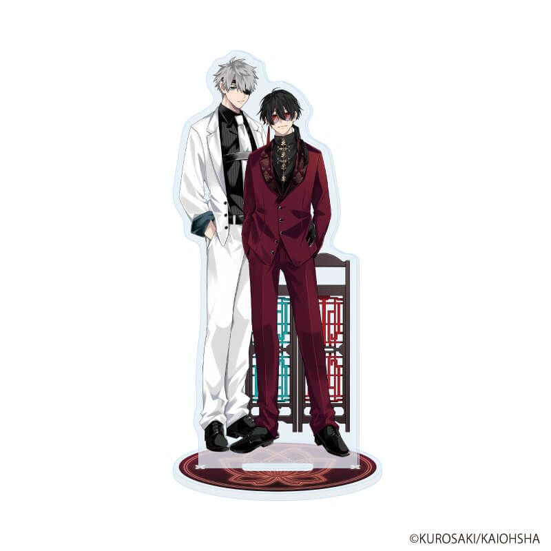 アクリルスタンド「泥中に在って潔し」01/マオ&シャオロン(描き下ろしイラスト)