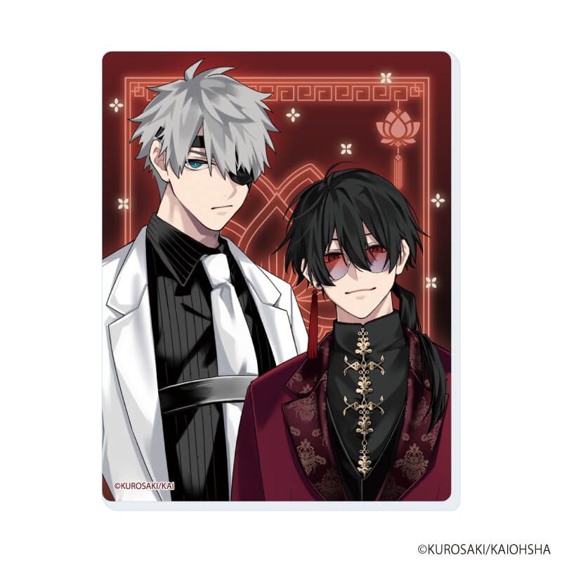 アクリルカード「泥中に在って潔し」01/コンプリートセット(全5種)(公式&描き下ろしイラスト)