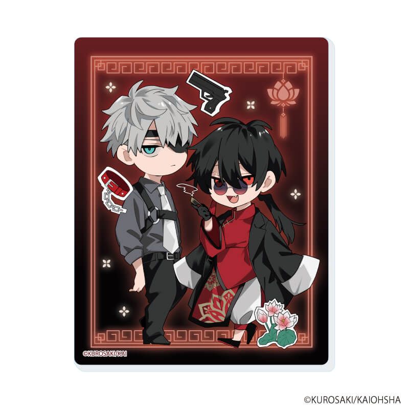 アクリルカード「泥中に在って潔し」01/コンプリートセット(全5種)(公式&描き下ろしイラスト)