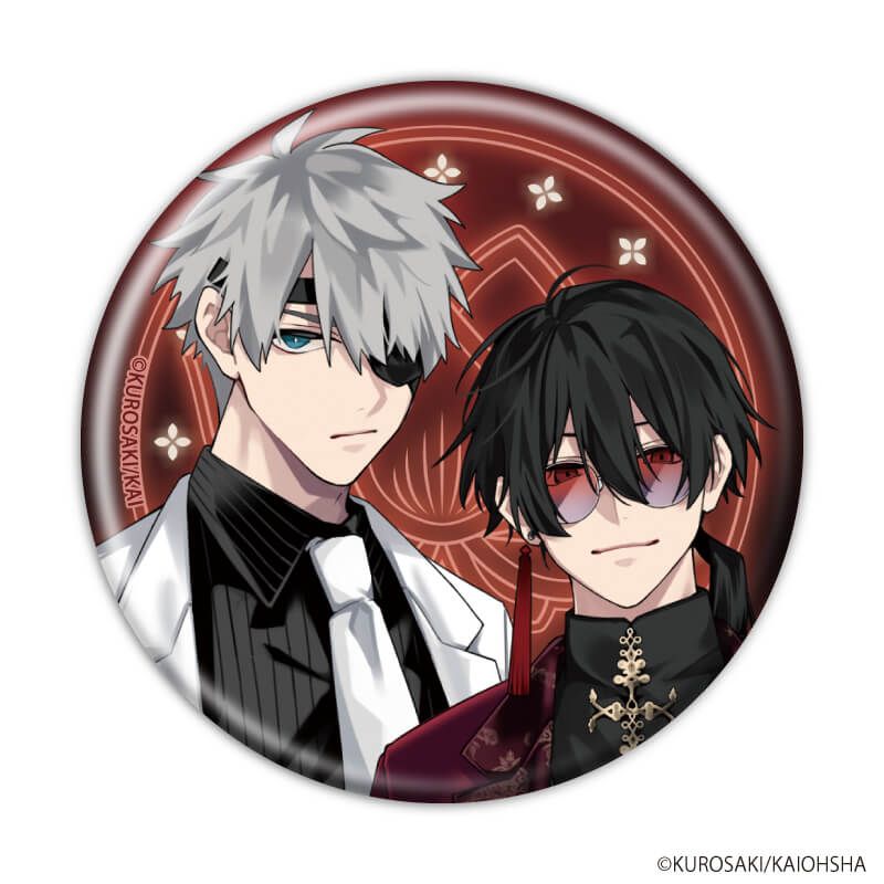 缶バッジ「泥中に在って潔し」01/コンプリートセット(全5種)(公式&描き下ろしイラスト)