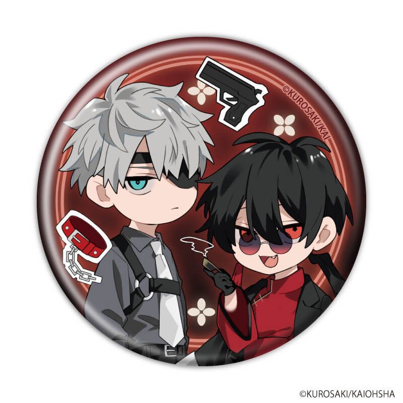 缶バッジ「泥中に在って潔し」01/コンプリートセット(全5種)(公式&描き下ろしイラスト)