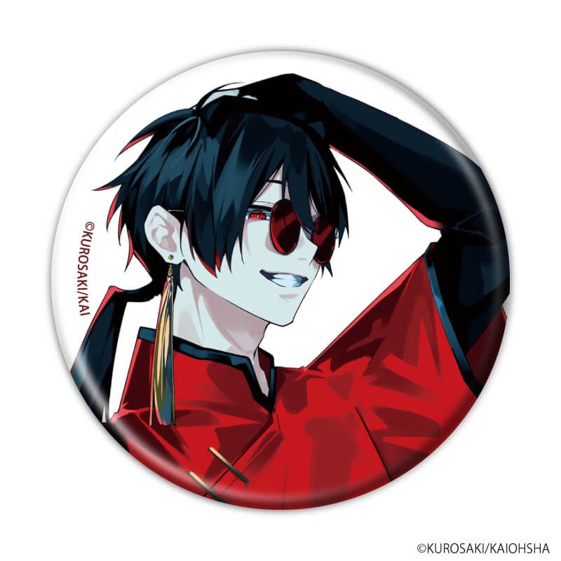 缶バッジ「泥中に在って潔し」01/コンプリートセット(全5種)(公式&描き下ろしイラスト)