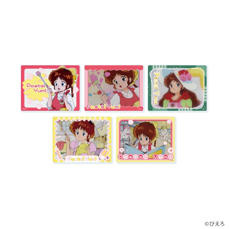 アクリルカード「魔法のアイドルパステルユーミ」01/コンプリートセット(全5種)(公式イラスト)