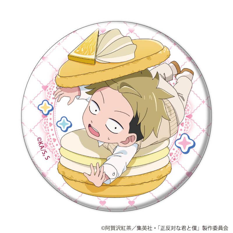 缶バッジ「TVアニメ『正反対な君と僕』」02/コンプリートセット(全8種)(ミニキャライラスト)