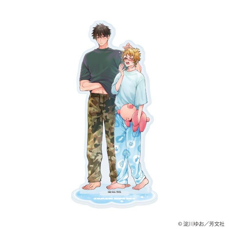 アクリルスタンド「ゾンビ・ハイド・セックス」01/千ヶ崎一馬＆三柴晴臣(描き下ろしイラスト)