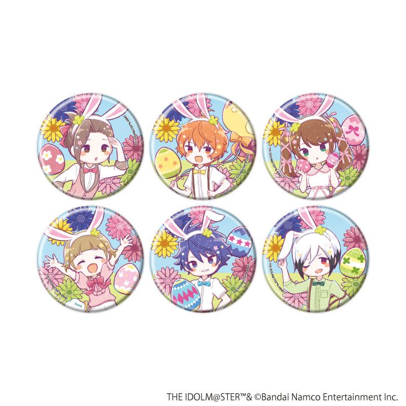 缶バッジ「アイドルマスター SideM」40/エッグハントver. コンプリートセット(全6種)(グラフアートイラスト)