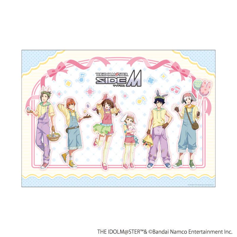 A3クリアポスター「アイドルマスター SideM」01/集合 エッグハントver.(描き下ろしイラスト)