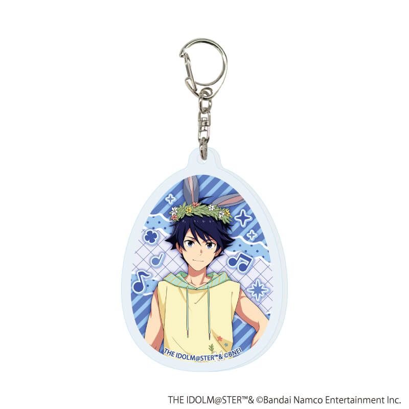 アクリルキーホルダー「アイドルマスター SideM」06/エッグハントver. コンプリートセット(全6種)(描き下ろしイラスト)