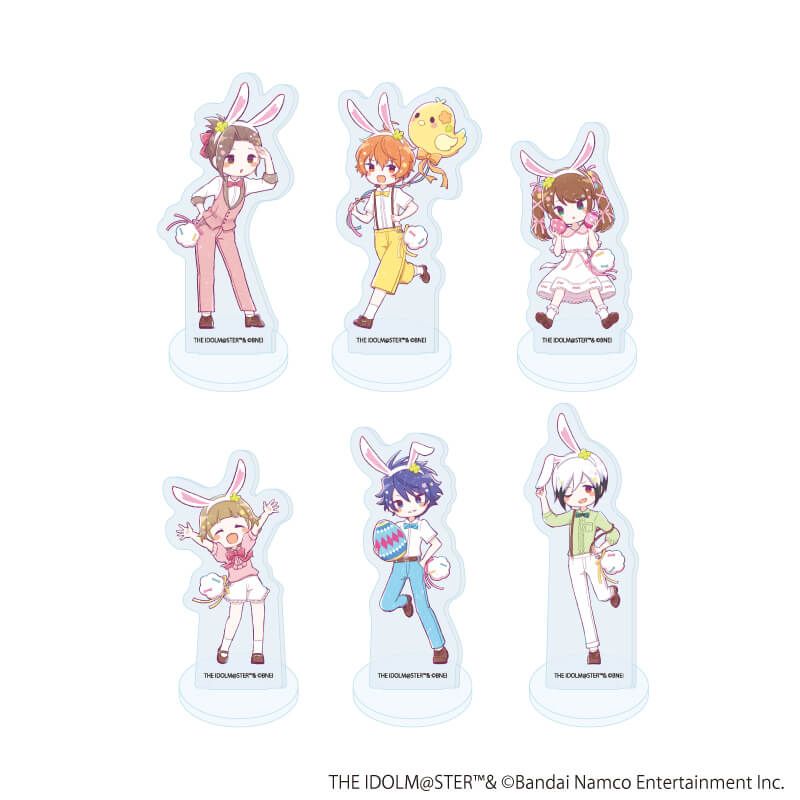 アクリルぷちスタンド「アイドルマスター SideM」23/エッグハントver. トレーディング(6種)(グラフアートイラスト)