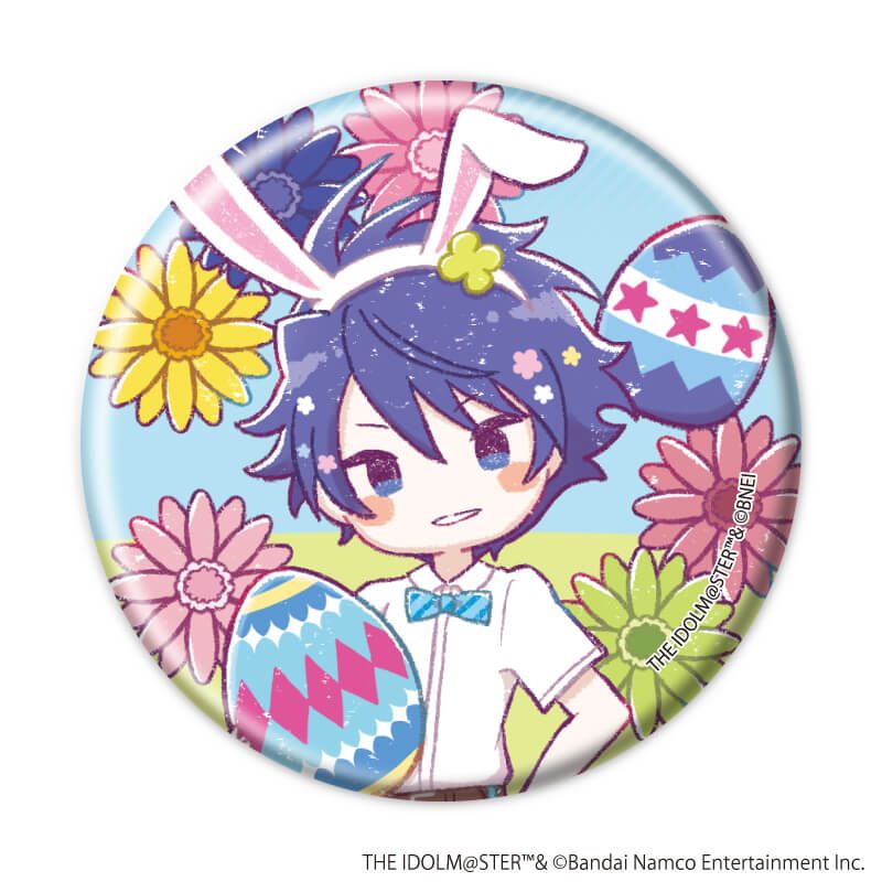 缶バッジ「アイドルマスター SideM」40/エッグハントver. トレーディング(6種)(グラフアートイラスト)