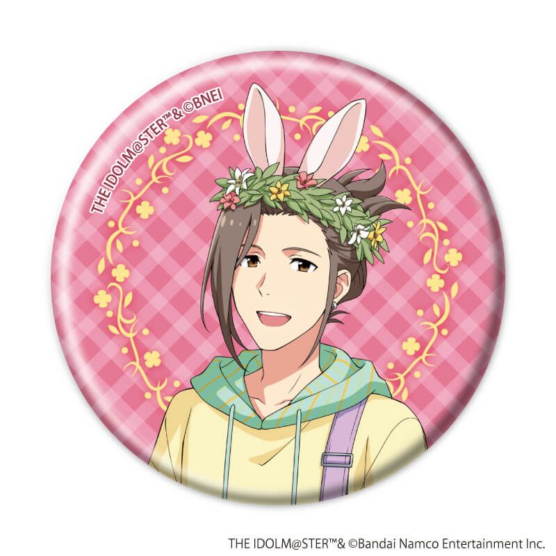 缶バッジ「アイドルマスター SideM」39/エッグハントver. トレーディング(6種)(描き下ろしイラスト)