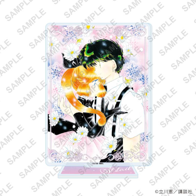 アクリルスタンド「怪盗セイント・テール」14/怪盗セイント・テール&飛鳥大貴(公式イラスト)