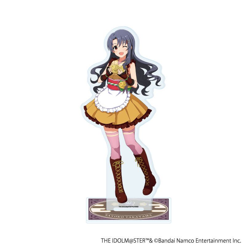 アクリルスタンド「アイドルマスター ミリオンライブ！」32/高山 紗代子 和風喫茶ver.(描き下ろしイラスト)