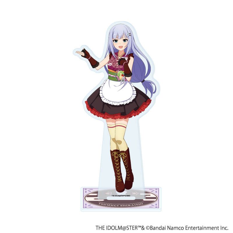 アクリルスタンド「アイドルマスター ミリオンライブ！」31/白石 紬 和風喫茶ver.(描き下ろしイラスト)