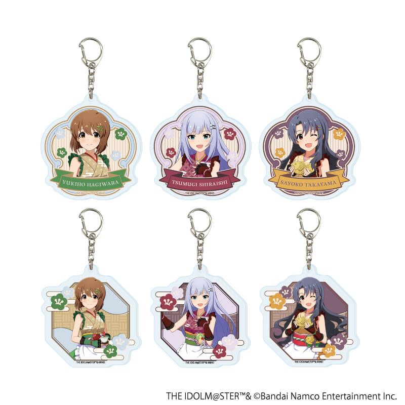 アクリルキーホルダー「アイドルマスター ミリオンライブ！」08/和風喫茶ver. コンプリートセット(全6種)(描き下ろしイラスト)