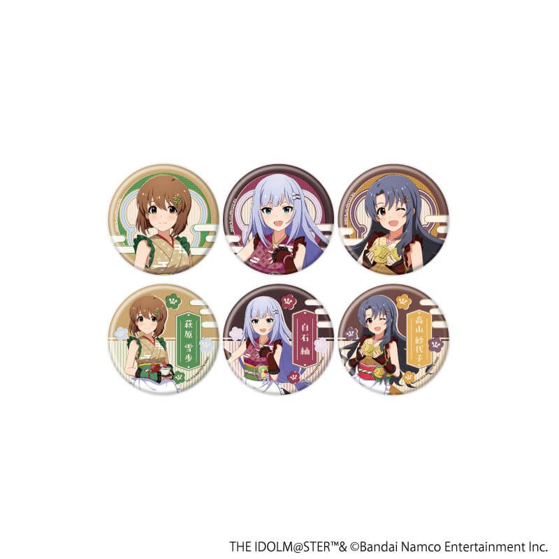 缶バッジ「アイドルマスター ミリオンライブ！」18/和風喫茶ver. コンプリートセット(全6種)(描き下ろしイラスト)