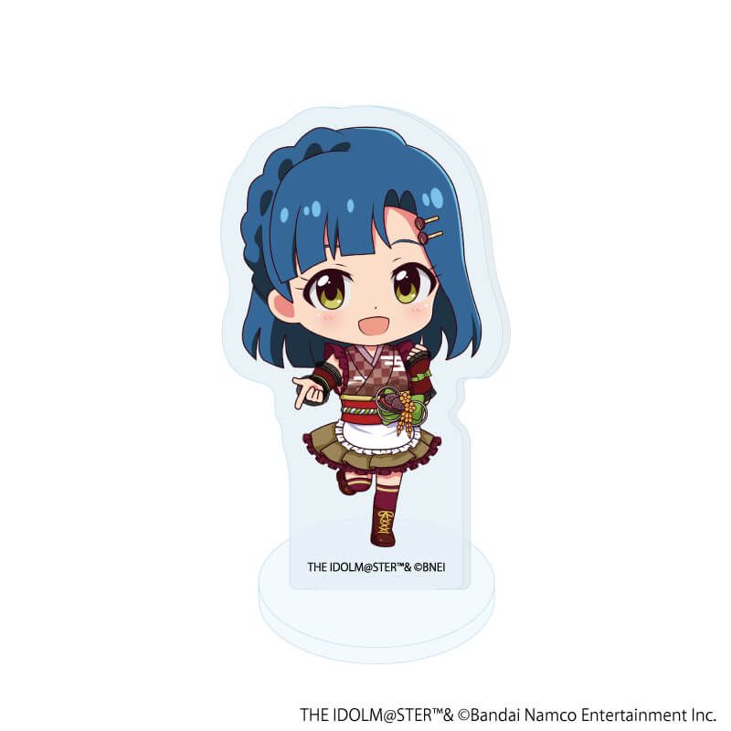 アクリルぷちスタンド「アイドルマスター ミリオンライブ！」06/和風喫茶ver. トレーディング(7種)(ミニキャライラスト)