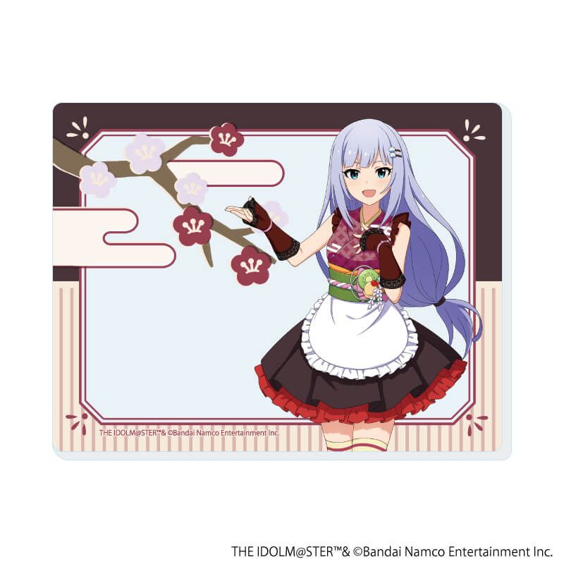 アクリルカード「アイドルマスター ミリオンライブ！」15/和風喫茶ver. トレーディング(6種)(描き下ろしイラスト)