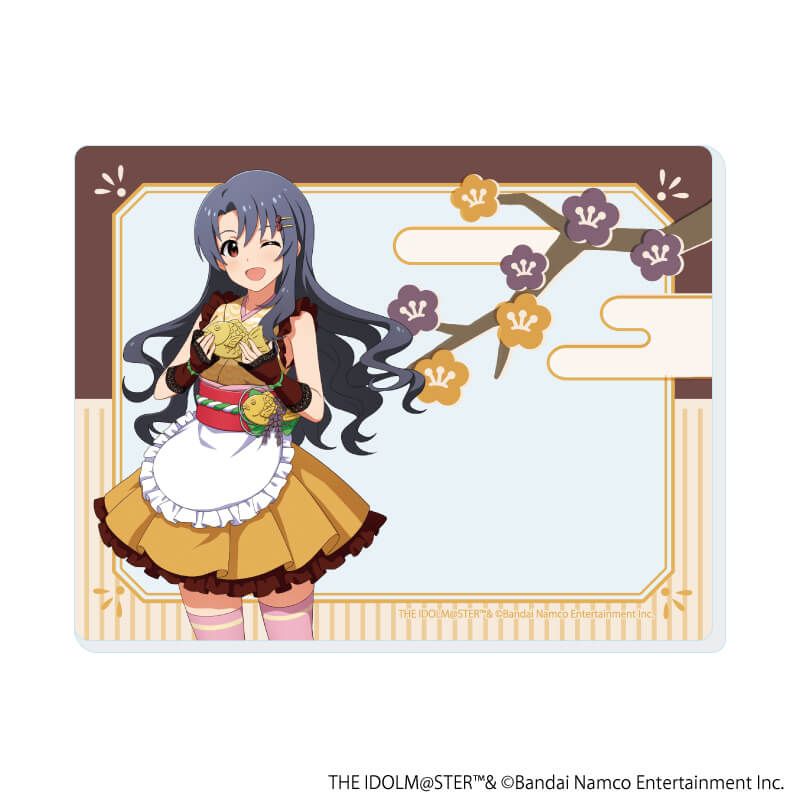 アクリルカード「アイドルマスター ミリオンライブ！」15/和風喫茶ver. トレーディング(6種)(描き下ろしイラスト)