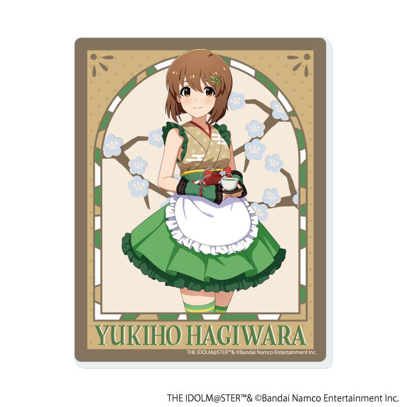 アクリルカード「アイドルマスター ミリオンライブ！」15/和風喫茶ver. トレーディング(6種)(描き下ろしイラスト)