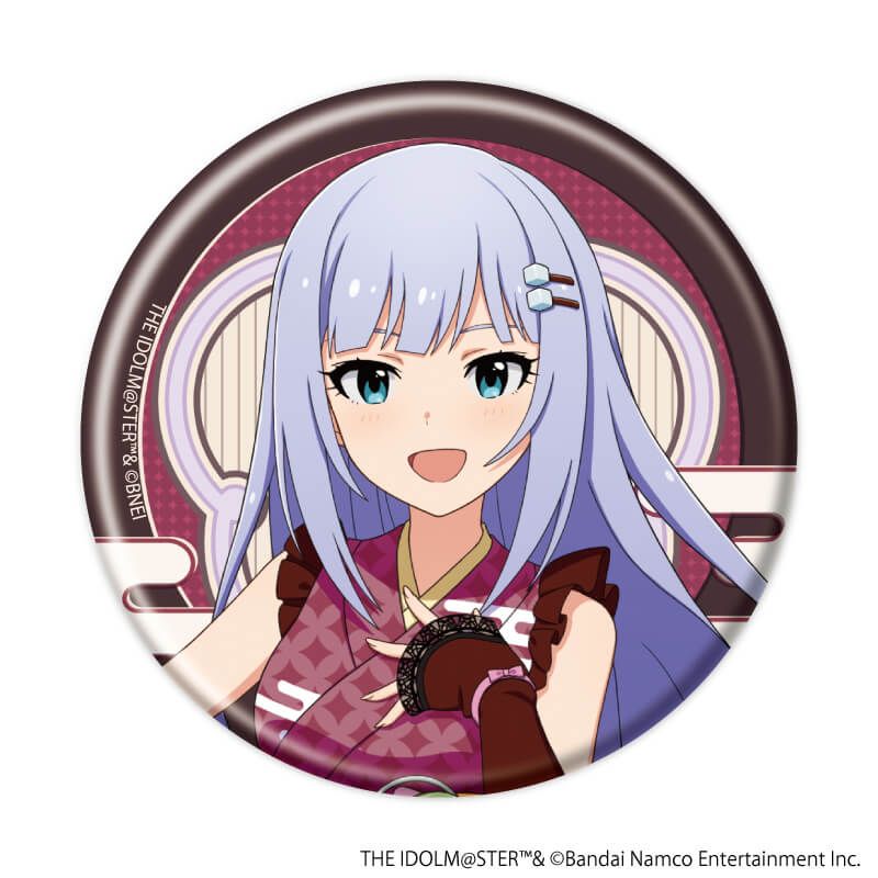 缶バッジ「アイドルマスター ミリオンライブ！」18/和風喫茶ver. トレーディング(6種)(描き下ろしイラスト)