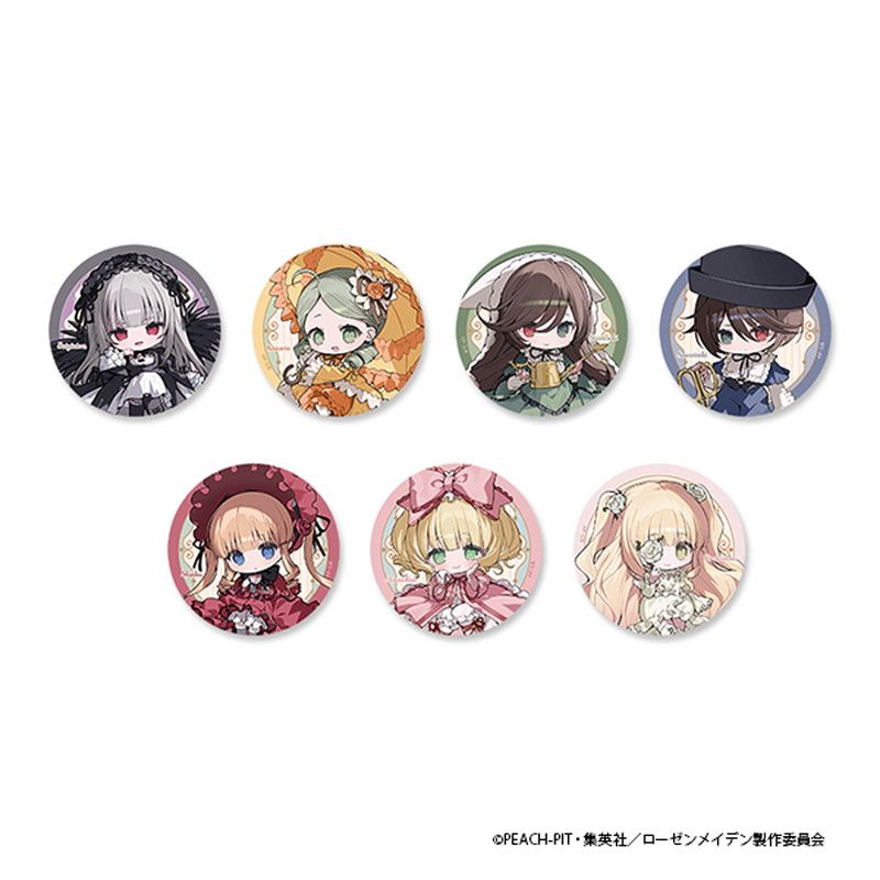 ローゼンメイデン ぷちちょこトレーディング缶バッジ（PCS)