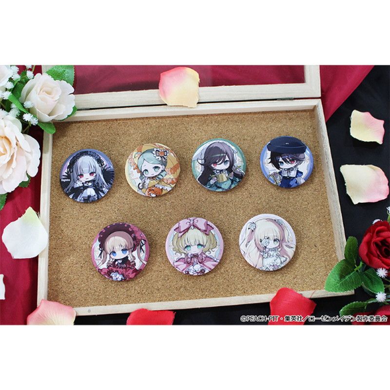 ローゼンメイデン ぷちちょこトレーディング缶バッジ（PCS)