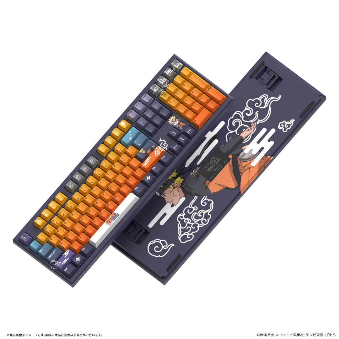 NARUTO-ナルト- 疾風伝 | AMICIS　メカニカルキーボード 108 英語配列 Standard Edition