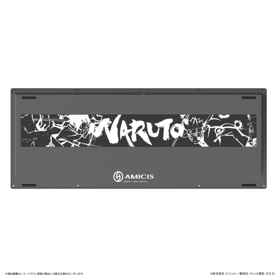 NARUTO-ナルト- 疾風伝 | AMICIS　ゲーミングキーボード 80HE+ 英語配列 Premium Edition