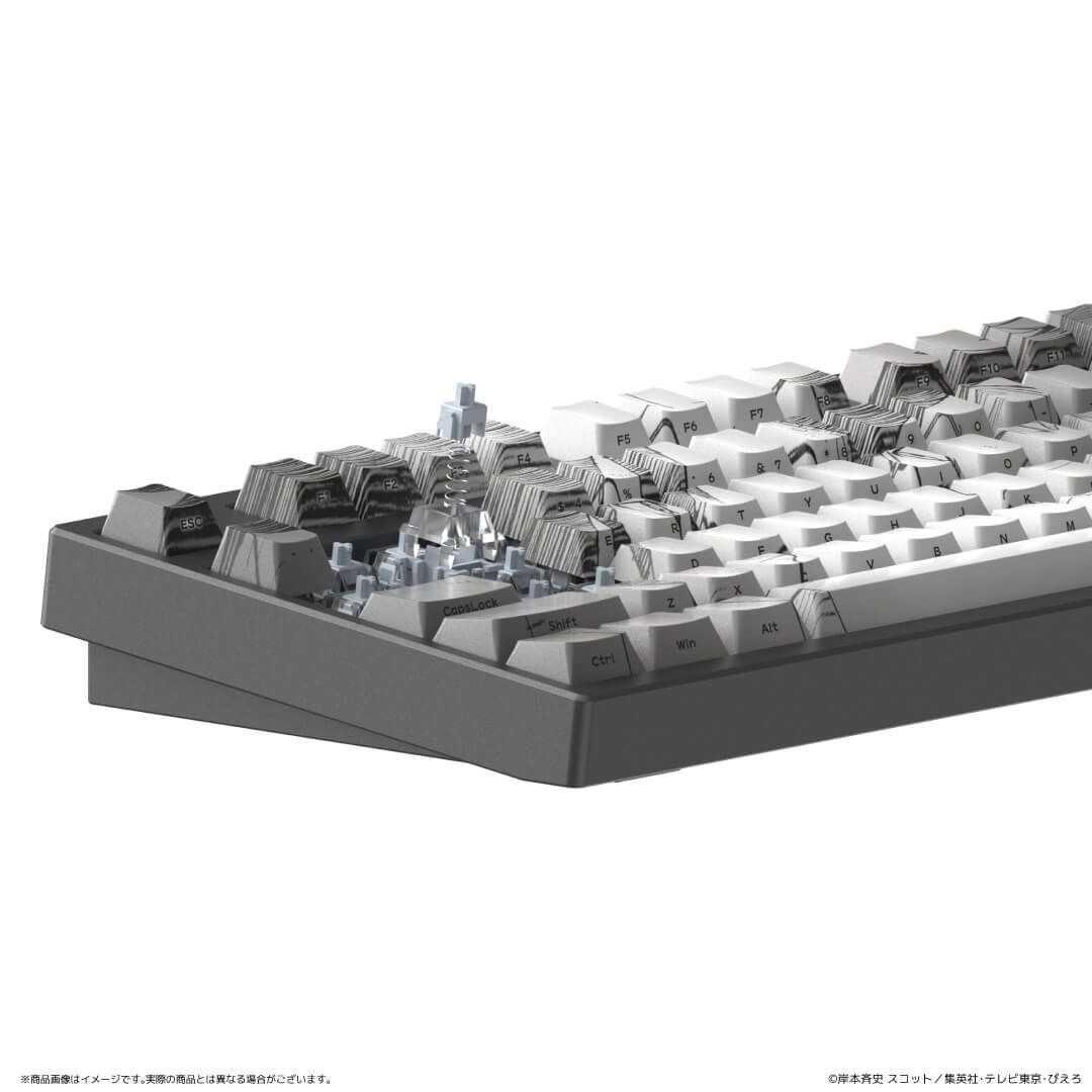 NARUTO-ナルト- 疾風伝 | AMICIS　ゲーミングキーボード 80HE+ 英語配列 Premium Edition