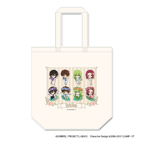 コードギアス 反逆のルルーシュ ぷちちょこキャンバストートバッグ Flower Collection