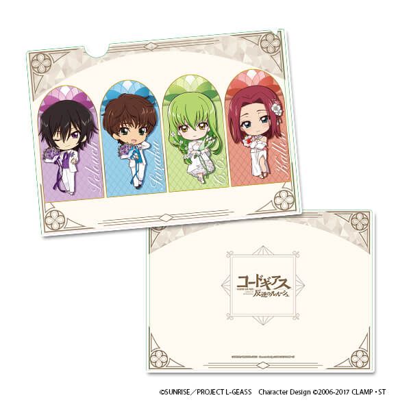コードギアス 反逆のルルーシュ ぷちちょこクリアファイル【A】Flower Collection