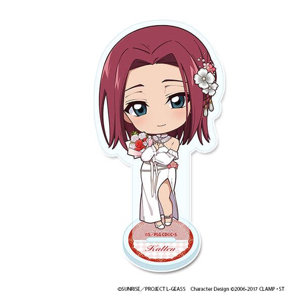 コードギアス 反逆のルルーシュ ぷちちょこアクリルスタンド【カレン（A）】Flower Collection