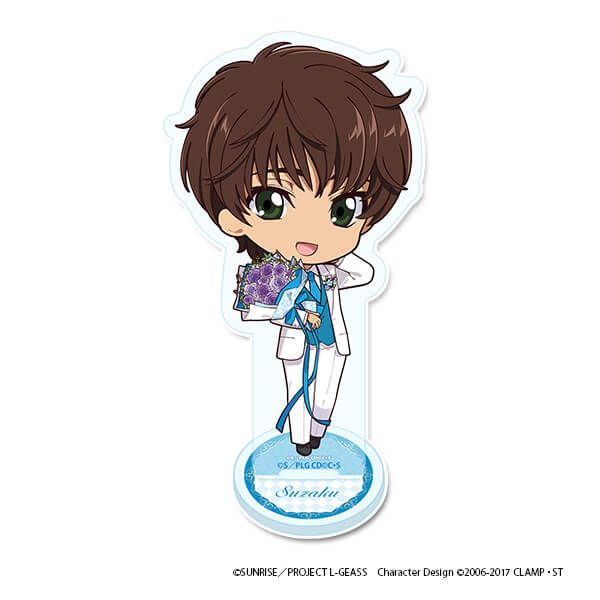 コードギアス 反逆のルルーシュ ぷちちょこアクリルスタンド【スザク（A）】Flower Collection