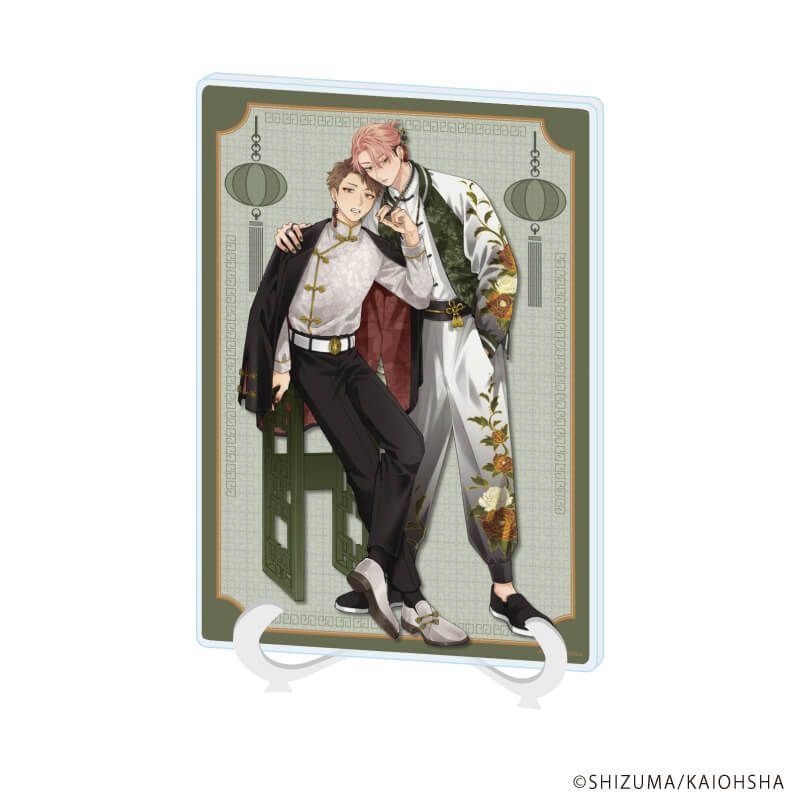 アクリルアートボード(A5サイズ)「これが恋に違いない」01/ 春原累&宮良仁(描き下ろしイラスト)