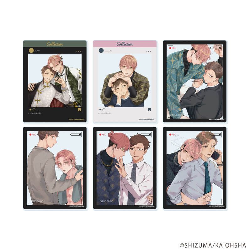 アクリルカード「これが恋に違いない」01/ブラインド(6種)(公式&amp;描き下ろしイラスト)