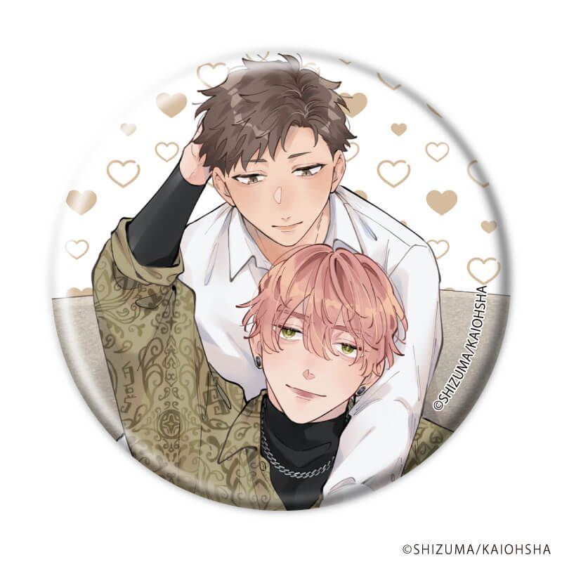 缶バッジ「これが恋に違いない」01/ブラインド(6種)(公式&描き下ろしイラスト)